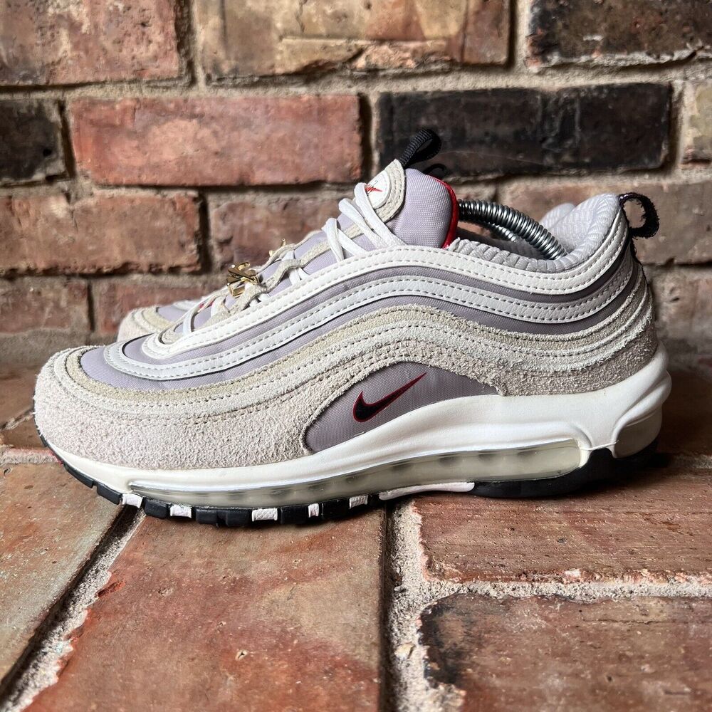 Nike Air Max 97 SE First Use College Grey Shoes Sneakers Youth 6.5 Women's 8